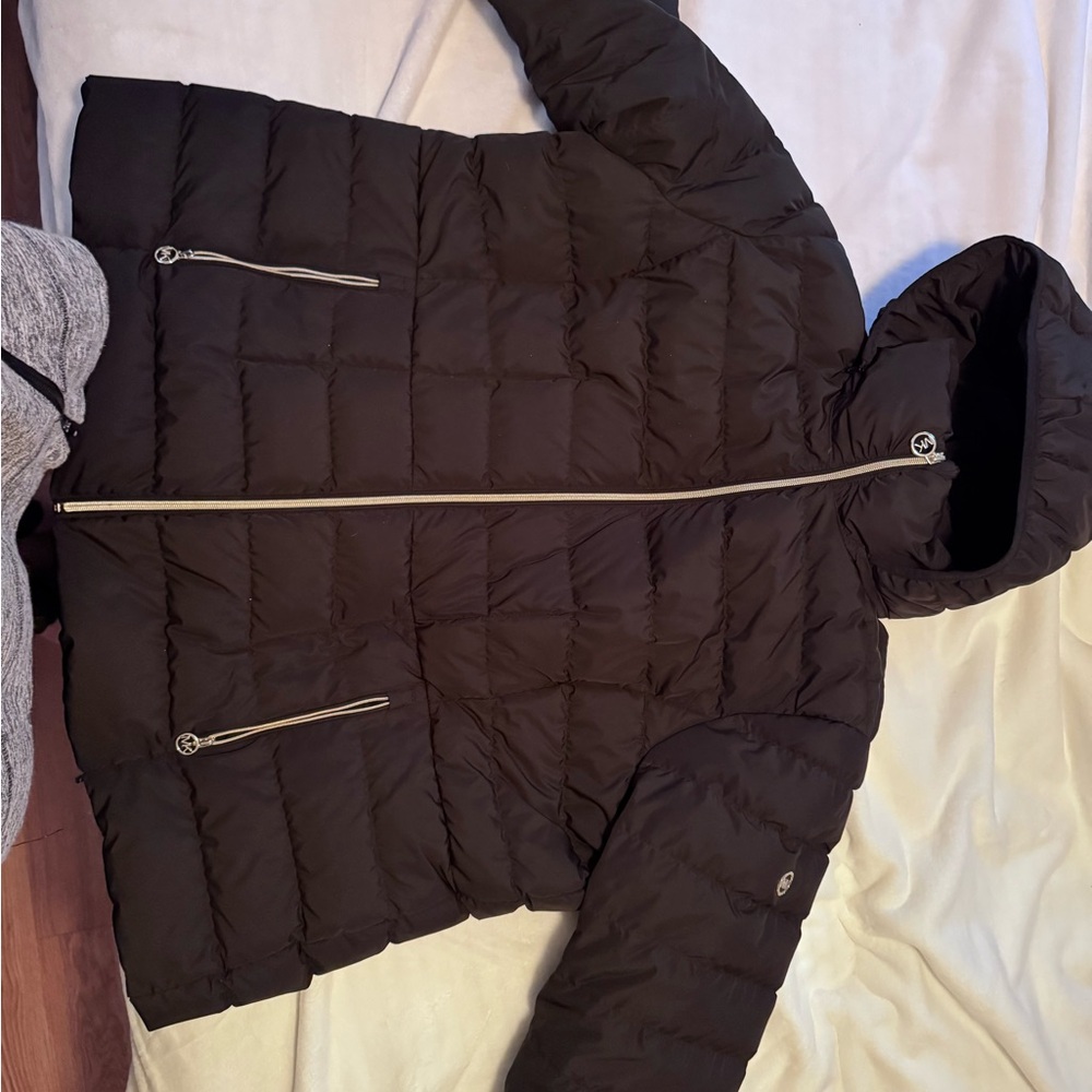 Michael Kors Charcoal Puffer Jacket